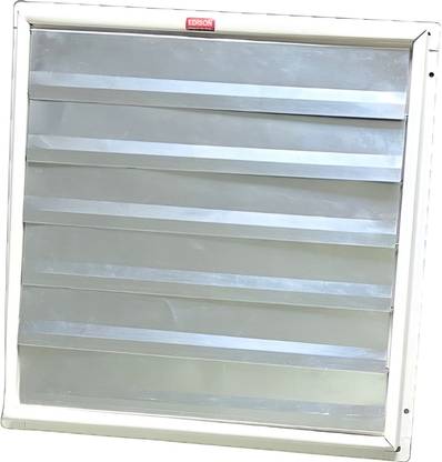 Edison Exhaust Fan Shutter Louver 18"inch Flapper Powder Coated Smart Exterior Window Shutter