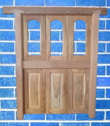 La Furniture LAF 4x3Window 6 Palla Interior Window Shutter