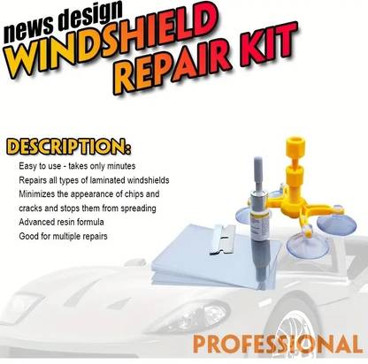 Chromoto DIY Window Repair Tool Resin Sealer Windshield Repair Kit