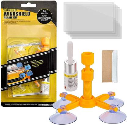 ACHAL Car Windshield Repair Kit Auto Glass Scratch Repair Kits Window Repair Kit Windshield Repair Kit