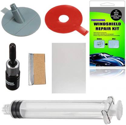 Glassfix Glass Repair Liquid for Cracks for Fix Auto Windshield Glass Cracks Windshield Repair Kit