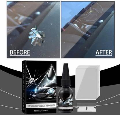 CarCARE Car Windshield Crack Scratch Resin Repair Windshield Repair Kit