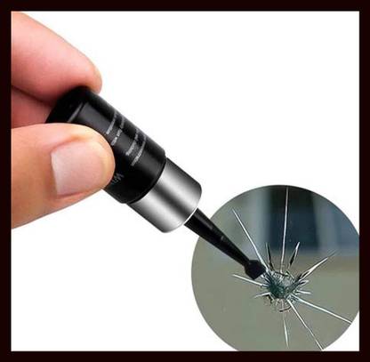 GlimpseX glim_Glass Crack Repair Liquid for Windscreen Windshield Repair Kit