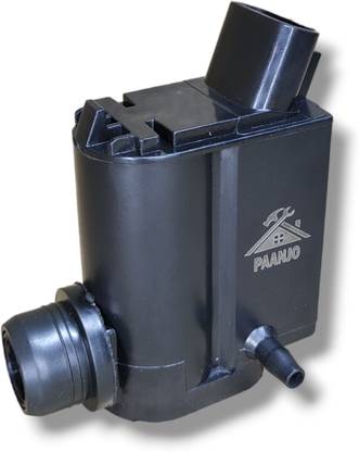 Paanjo Front and Rear Windshield Wiper Washer Spray Pump Motor for Etios (Double Pipe) Windshield Wiper Motor