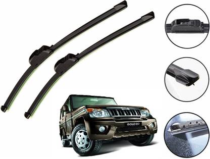 ROSHNEER ENTERPRISES ROSHNEER CAR WIPER BLADE FOR BOLERO SIZE (D-16 & P-16) PACK OF 2 Windshield Wiper Puller