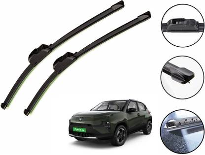 ROSHNEER ENTERPRISES ROSHNEER CAR WIPER BLADE FOR TATA PUNCH SIZE (D-24 & P 16) SET OF 2 Windshield Wiper Puller