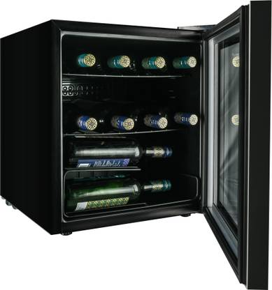 Carysil 15 bottles Wine Chiller, Single Zone Cooling, Manual Temp Control Free Standing Wine Cooler