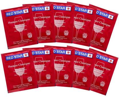 Red Star Yeast Premier Classique Formerly Montrachet for x10 Wine Making Kit