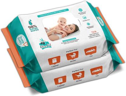 Buddsbuddy 98% Water Based Baby Cleansing Wet Wipes