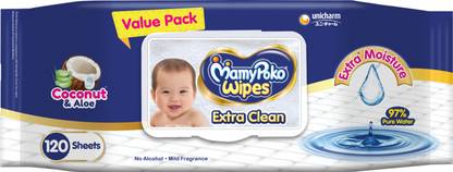 MamyPoko Extra clean (120 wipes)