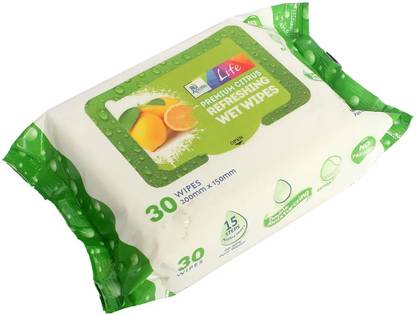 Apollo Lemon Fresh Wet Wipes for All Skin Types
