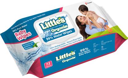 Little's Organix 99% Pure Water Baby Wipes