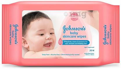 JOHNSON'S baby skincare wipes - 20