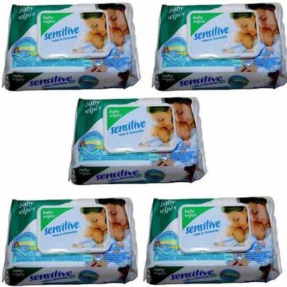 sensitive Baby WET Cotton Wipes