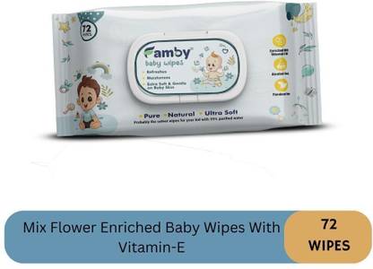 Famby Baby Wipes En-riched with Vitamin E