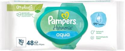 Pampers Imported Harmonie Pure Water Wipes