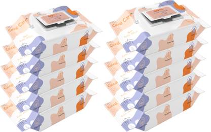 Great Care Baby 99% Pure Water Wet Wipes – Aloe Vera & Vitamin E, Soft and Paraben Free