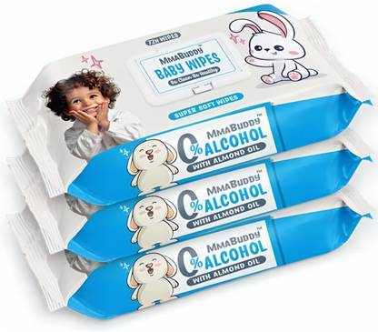 we ensign Baby Wet Wipes ,Pack of 3