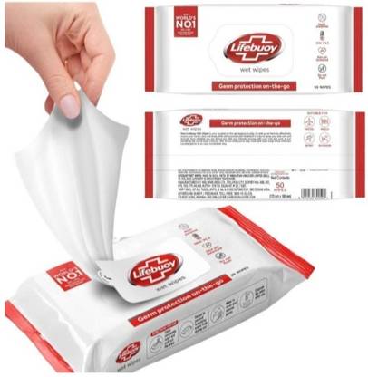 LIFEBUOY Wet Wipes Germ Protection On the Go