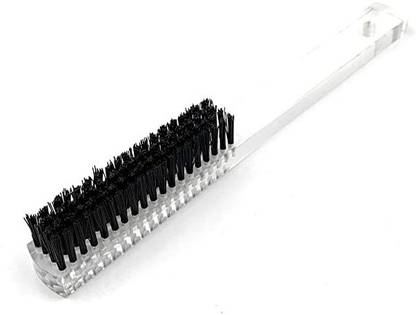 Erasio Premium Nylon Bristle Washout Table/Bench Brush with Transparent Acrylic Handle Handle Scratch Brush