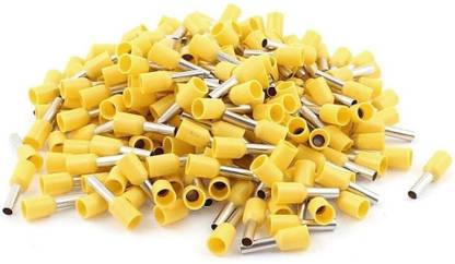 GREENARTZ 100pc Wire Ferrule 6.0 sq mm Crimp Connector terminal kit Wire Ferrule Set Wire Connector
