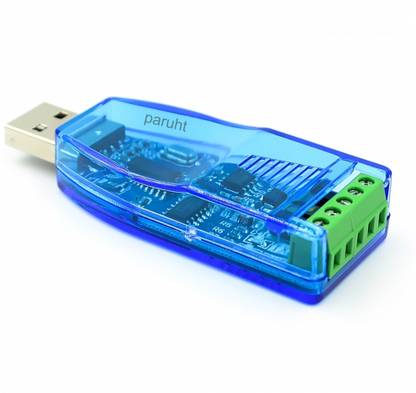 Paruht USB to RS485 Converter Adapter, CH340, 5 PIN RS-485 Two Way Communication Signal [RS485 to USB, Data collection, Signal conversion, Equipment Repair, CH340] Wire Connector