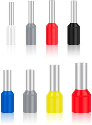 Leyden 900 Pcs 0.5-10mm² Assorted Ferrule Connector End Terminal For Panel Wiring Ferrule Wire Connector