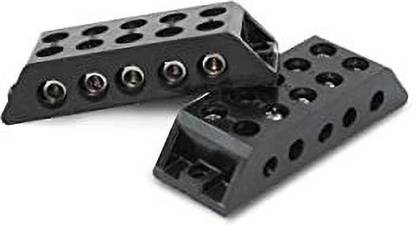 Hinox Electronics 30A 5 Way Heavy Screw Bakelite Terminal Connector Screw Strip Bakelite Wire Connector