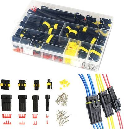 HASTHIP Waterproof Car Electrical Connector Terminals Automotive Electric Connector Wire Connector