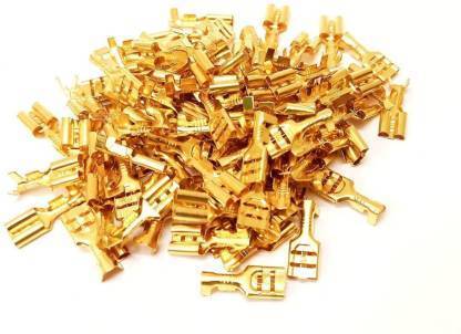 bse 6.4 FEMALE SLOT electrical brass terminal Wire Connector