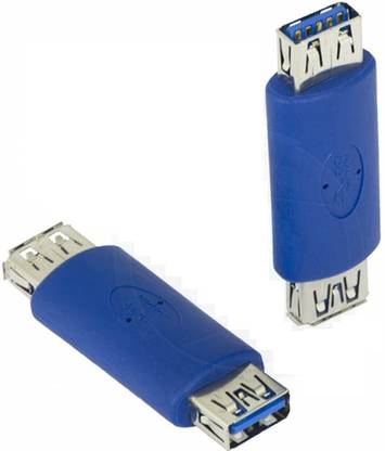 Mak World USB 3.0 Type A Female to Female Jointer Connector Adapter USB 3.0 Female Jointer Wire Connector
