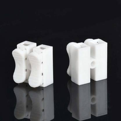 rtsense 2 Way Quick Push Electric Wire Connectors, Screwless Quick Electrical Connector High Pressure Resistant Splice Lock Wire Terminals Push Connector Wire Connector