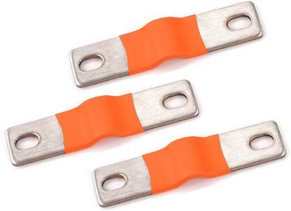 amiciSolar 300A Pure Copper Flexible Busbar Battery Terminals for LiFePO4 Lithium Batteries Battery Connectors Wire Connector