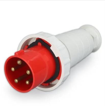 ARINO 63A 5PIN STRAIGHT TYPE PLUG + SOCKET IP65 ( HEAVY DUTY ) INDUSTRIAL HEAVY DUTY Wire Connector