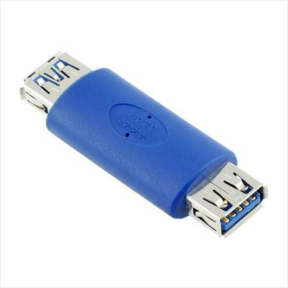 ATEKT USB 3.0, (USB Female to Female Adapter), 3.0 USB Type-A to USB Type-A Extender USB Female to Female Wire Connector