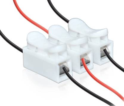 rtsense 3Way Quick Push Electric Wire Connectors,Screwless Quick Electrical Connector High Pressure Resistant Splice Lock Wire Terminals Push Connector Wire Connector