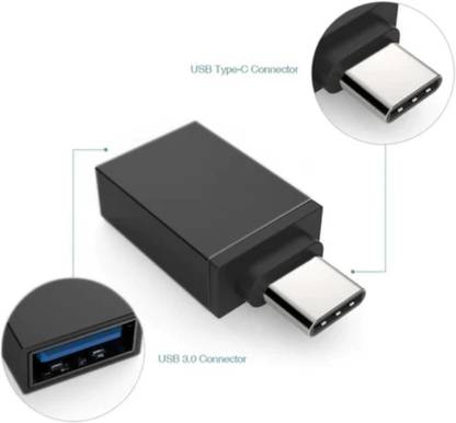 99Gems TYPE C OTG ADAPTER FOR IPHONE 15, 15 PLUS , 15 PRO , 15 PRO MAX AND ABOVE IPHONE 15 COMPARTABLE OTG ADAPTER Wire Connector
