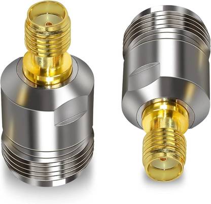 ABONIX RF Coaxial Adapter SMA to N-Type Connector N Female Adapter- Wire Connector