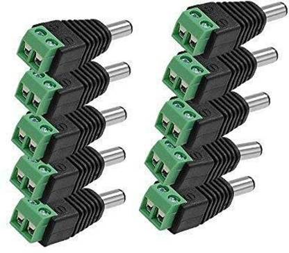 xenee Dc Connectors Screw Type for CCTV Camera DVR DC connector Wire Connector