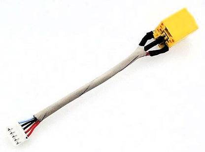 Regatech IBM 04W6989 DC Power Jack Cable ThinkPad L430 L530 50.4SE10.001 Laptop Jack Charging Port Replacement Socket Connector Wire Connector