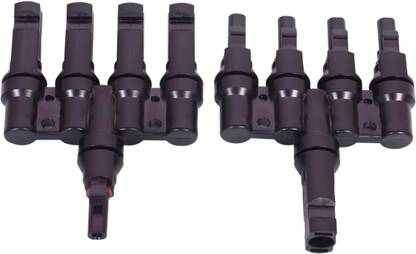 SUNXO SOLAR 4 In 1 MC4 Branch Connector 4 in 1 T3 Branch Connector Wire Connector