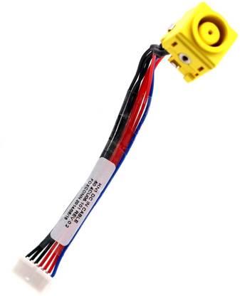 SDLAPPARTS DC Power Jack Connector Cable for Lenovo W510 W520 W530 P/N 50.4CU05.001 Laptop dc jack Wire Connector