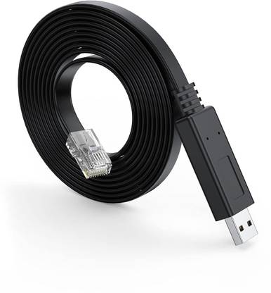 atdaraz Console Connector, USB 2.0 to RJ45 Console Serial Console Cable Compatible in only Console Port of Routers/Switches Wire Connector