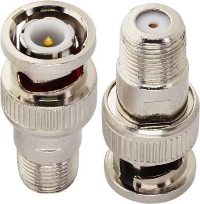 ABONIX F-Type to BNC Coax Adapter BNC Male to F Female Coaxial Cable Adapter Wire Connector