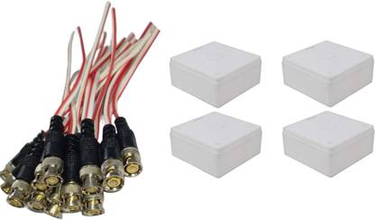 Sharpeye BNC CONNECTOR 10 PC & cctv camera pvc box 10 pc bnc connector Wire Connector