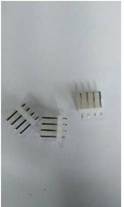 iBAT SOLUTIONS 2PCS 4 PIN, 4PIN MALE CPU CONNECTOR HEADER TYPE CONNECTOR Wire Connector