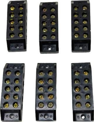 Ambika Sales 30 AMP POLOTECH HT 5 CONNECTION PLATE Wire Connector