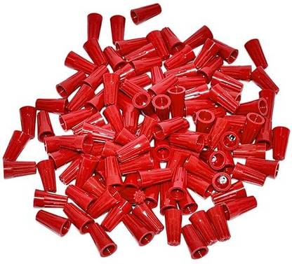 POWER CONNECT P6 Screw on Wire Connectors | 22-14 AWG Tough Thermoplastic P6 Nut Screw Terminal Wire Caps Connection, Wire Connector Wire Connector