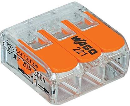 Wago 221-413 3 Wire Connector