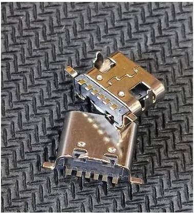 iBAT SOLUTIONS USB Type C SMD 6 PIN Connector USB Type C 006 (Pack of 1) USB CONNECTOR Wire Connector